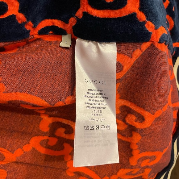 *SOLD*GUCCI COTTON VELVET ZIP-UP JACKET LIMITED EDITION RETAILS $2000+ - Picture 6 of 9